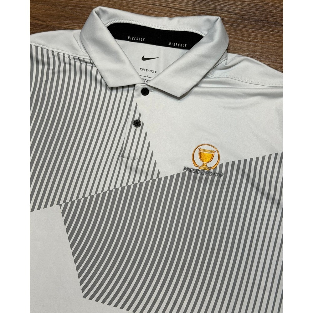 Nike Dri-Fit Vapor Golf Polo Presidents Cup Quail Hallow (DN2260-025) Sz L